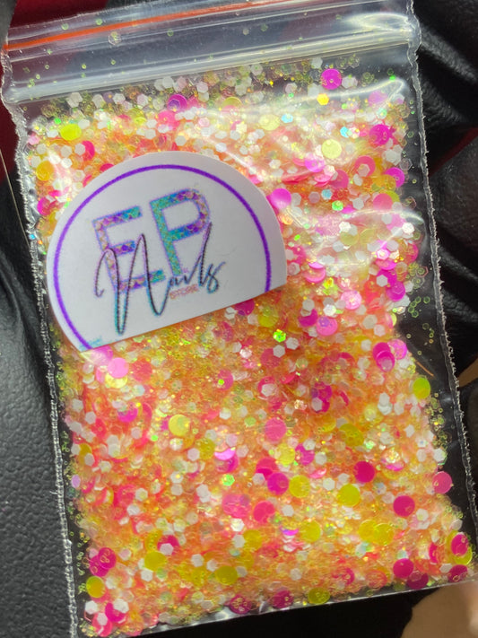 Glitter Pineapple 04