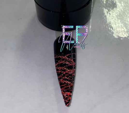 Disco Spider Gel Reflectivo Rojo 004