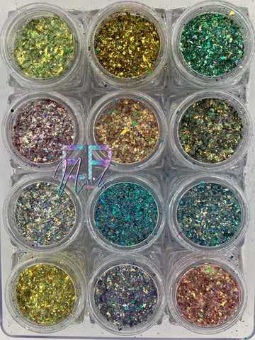 Caja de Glitter Flakes
