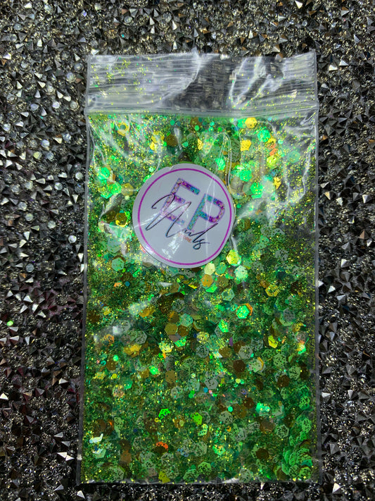 Glitter Mix Esmeralda 06