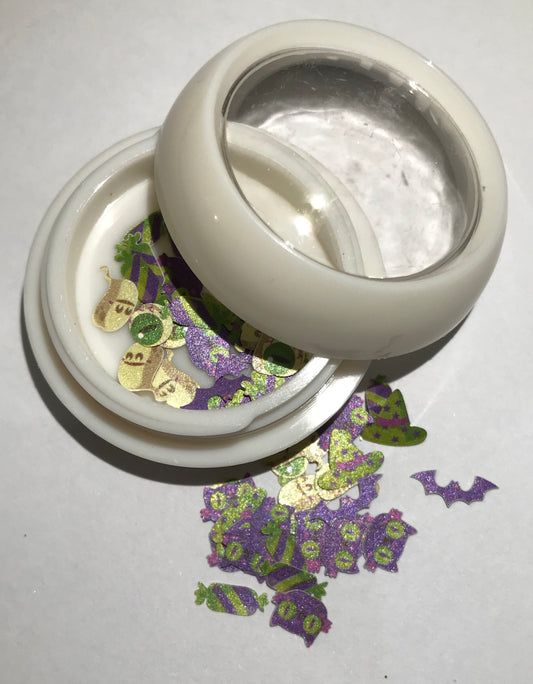 Halloween Mix Purple and Green 005